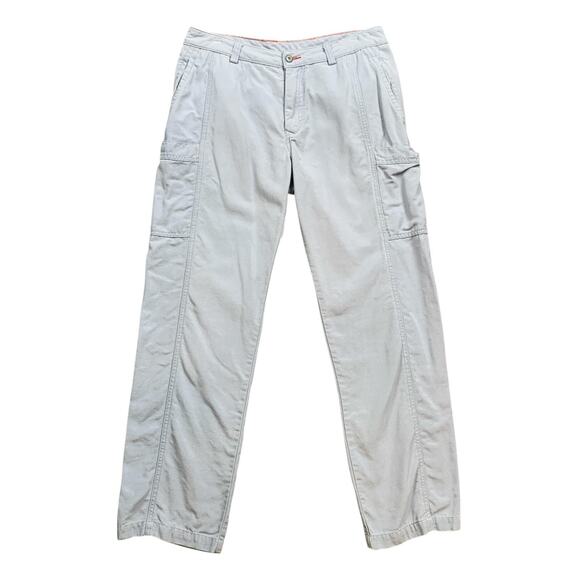Tommy Bahama Pants Mens 33 Sky Blue Relax Cargo Pockets Lyocell Cotton Blend - Picture 1 of 15